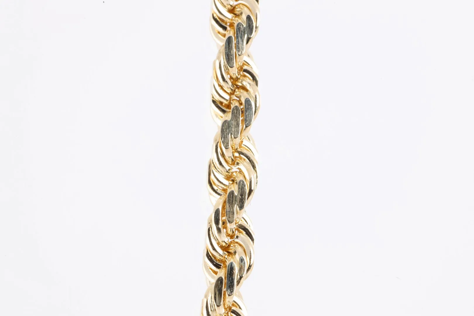 20" 14k Yellow Gold Rope Chain (47.07g.)