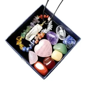 7 Chakra Home Decor Ornaments Set