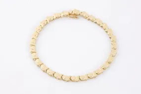 8" 14k Yellow Gold Chain Bracelet (9.30g.)