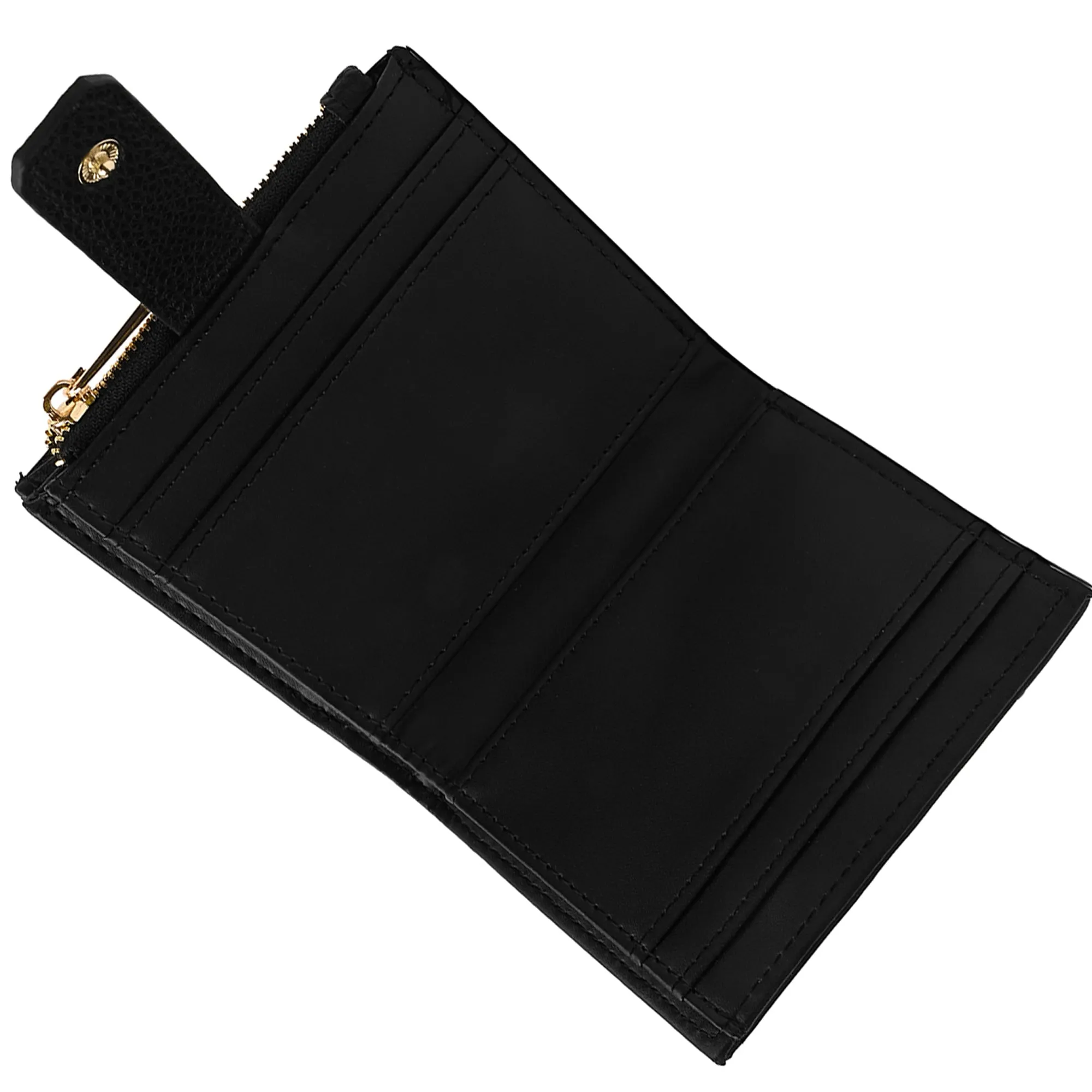 Accessorize London Women's Black Zip Card Holder Purse