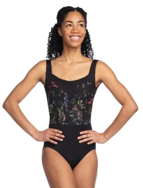 Ainsliewear Amelia Leotard with Dreamy Floral Print