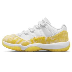 Air Jordan 11 Retro Low Wmns 'Yellow Snakeskin'