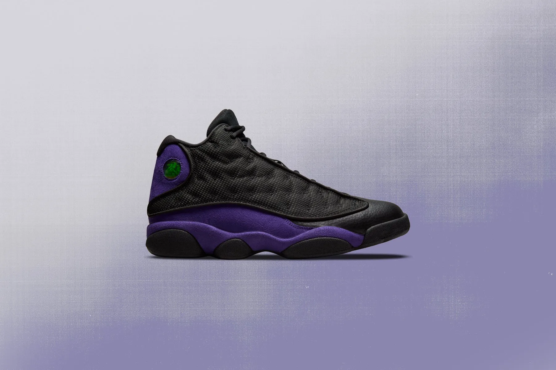 Air Jordan 13 Retro 'Court Purple' - Black/Court Purple