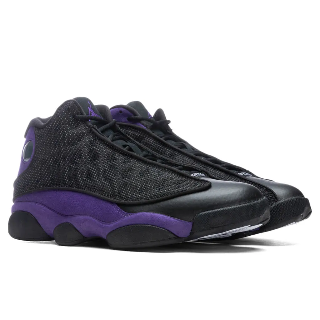 Air Jordan 13 Retro 'Court Purple' - Black/Court Purple