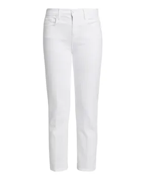 Alexia HR Crop Denim (Blanc)