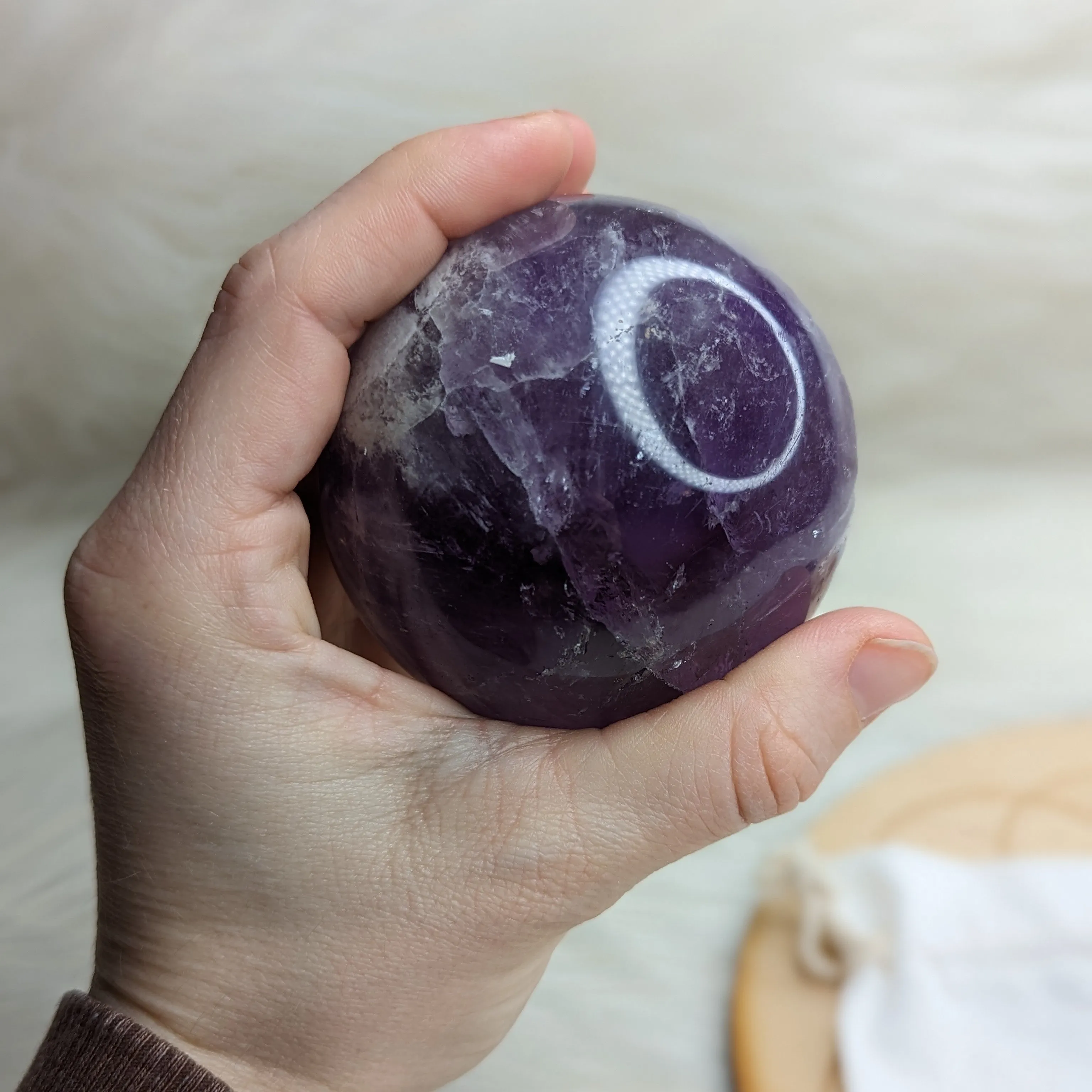 Amethyst Sphere~ Balance your Aura~ Medium / Large