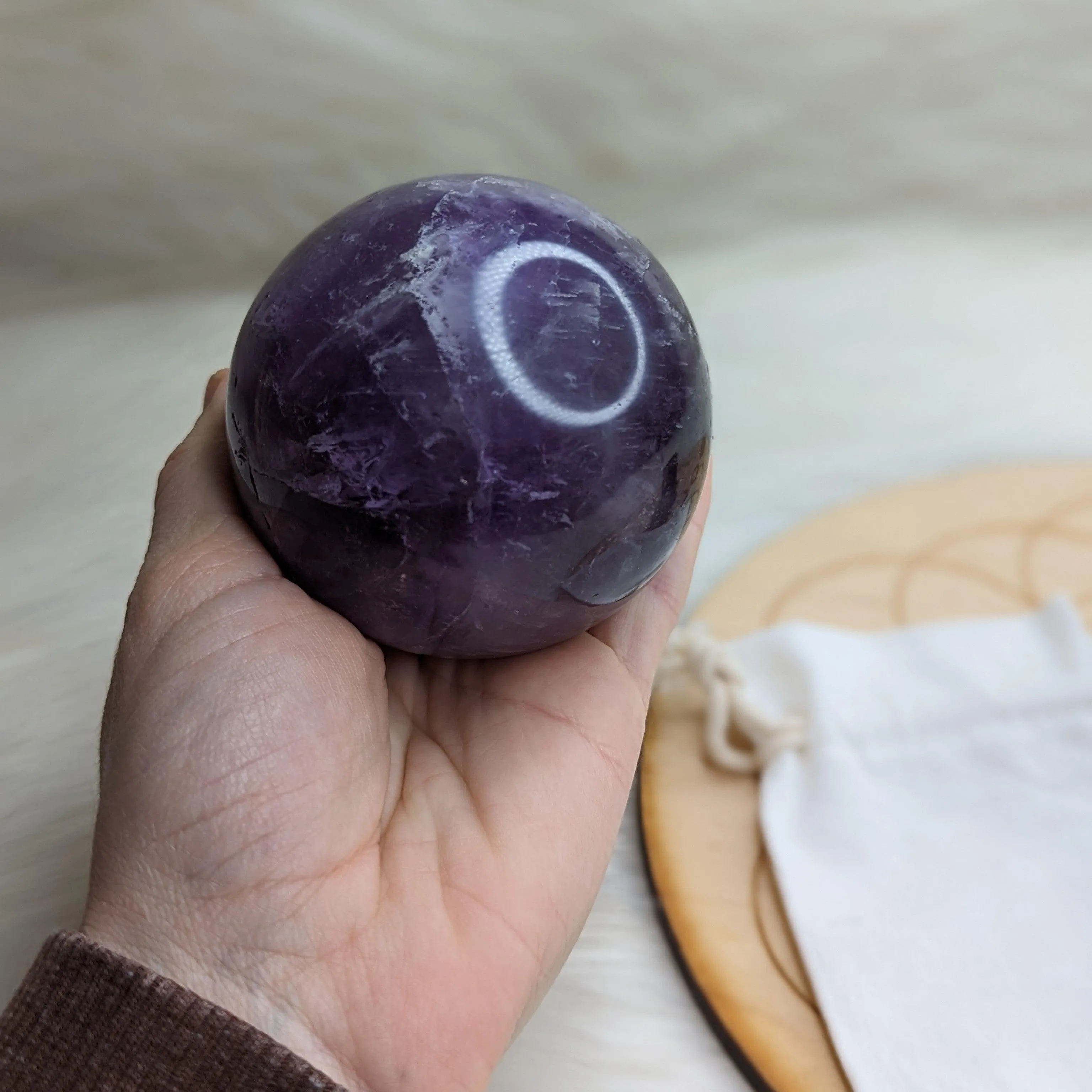 Amethyst Sphere~ Balance your Aura~ Medium / Large