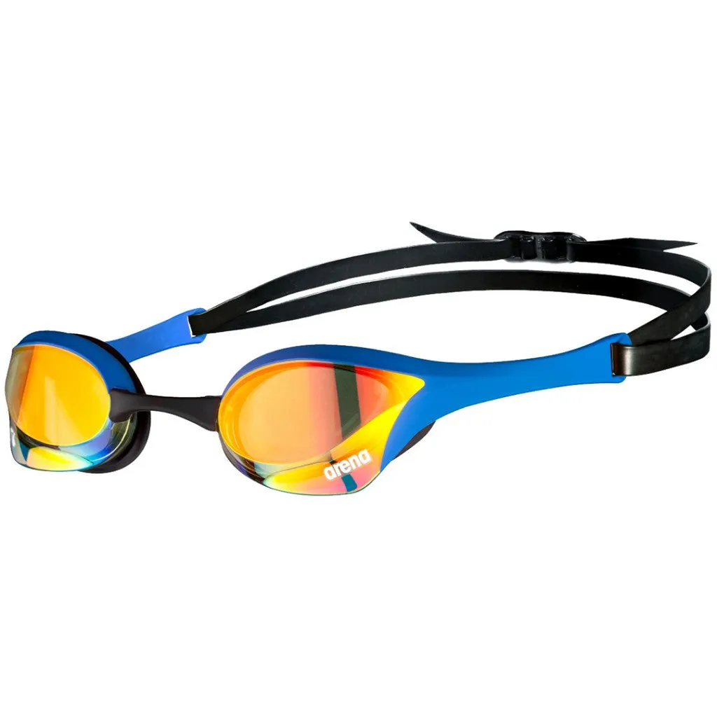 Arena Cobra Ultra Swipe Mirror Racing Goggle | Copper- Blue