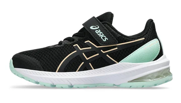 Asics Gt-1000 12 PS - Black/Apricot Crush (Kids)