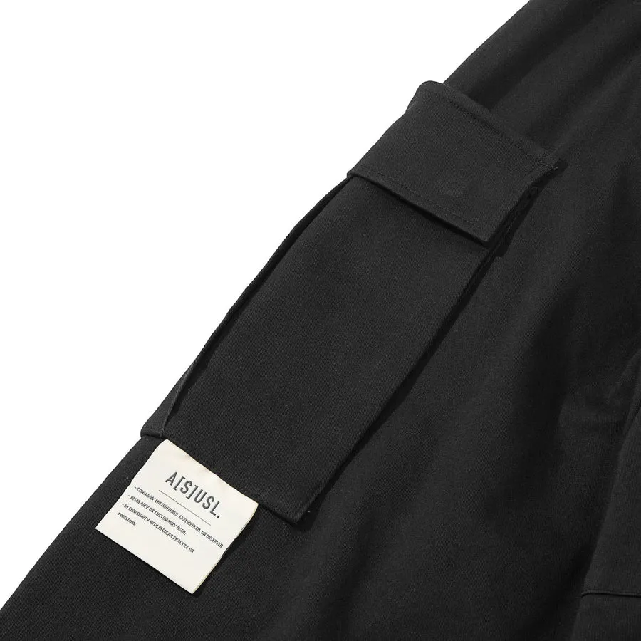 A[S]USL SIGNATURE CARGO PANTS-BLACK