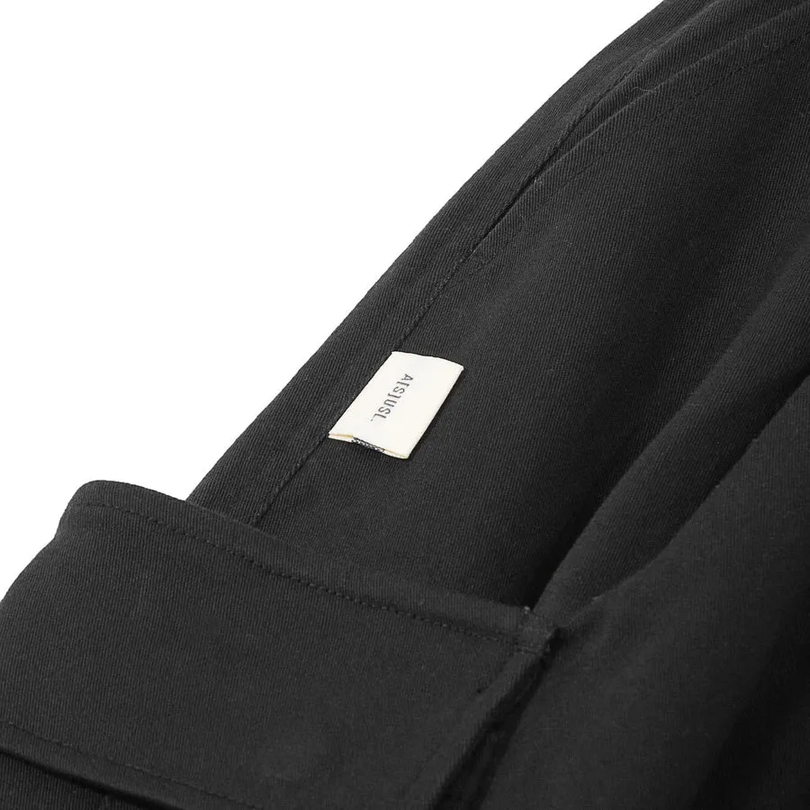 A[S]USL SIGNATURE CARGO PANTS-BLACK