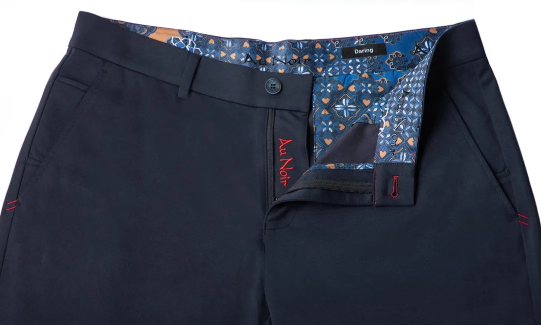 Au Noir Stretch Short | Solaris-Giacomo Midnight