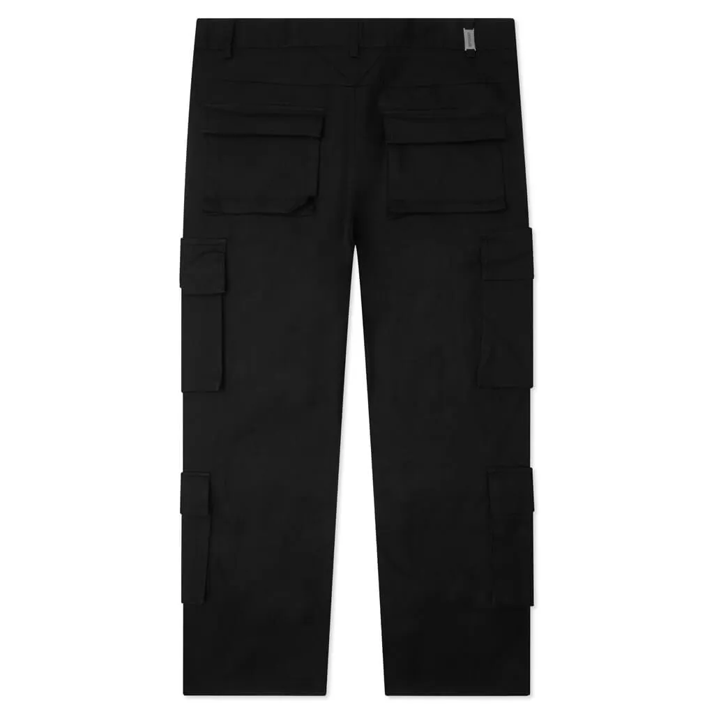 Baggy Cargo Pant - Black