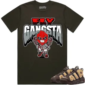 Baroque Brown Uptempo Shirt to Match - RED FLY GANGSTA