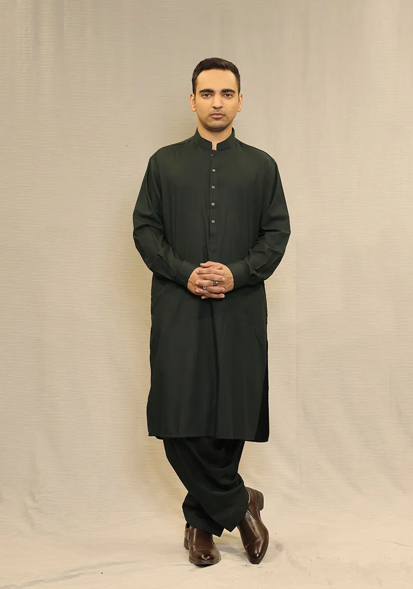 Basic Poly Viscose  Scarab Classic Fit Suit