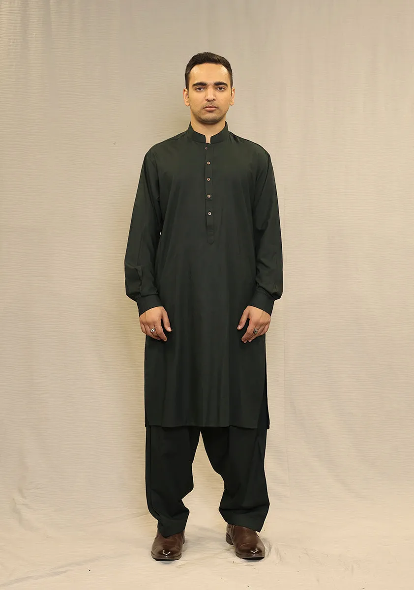 Basic Poly Viscose  Scarab Classic Fit Suit