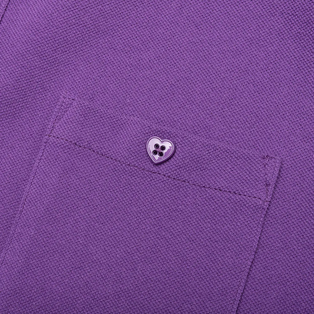 Big Polo Shirt - Purple