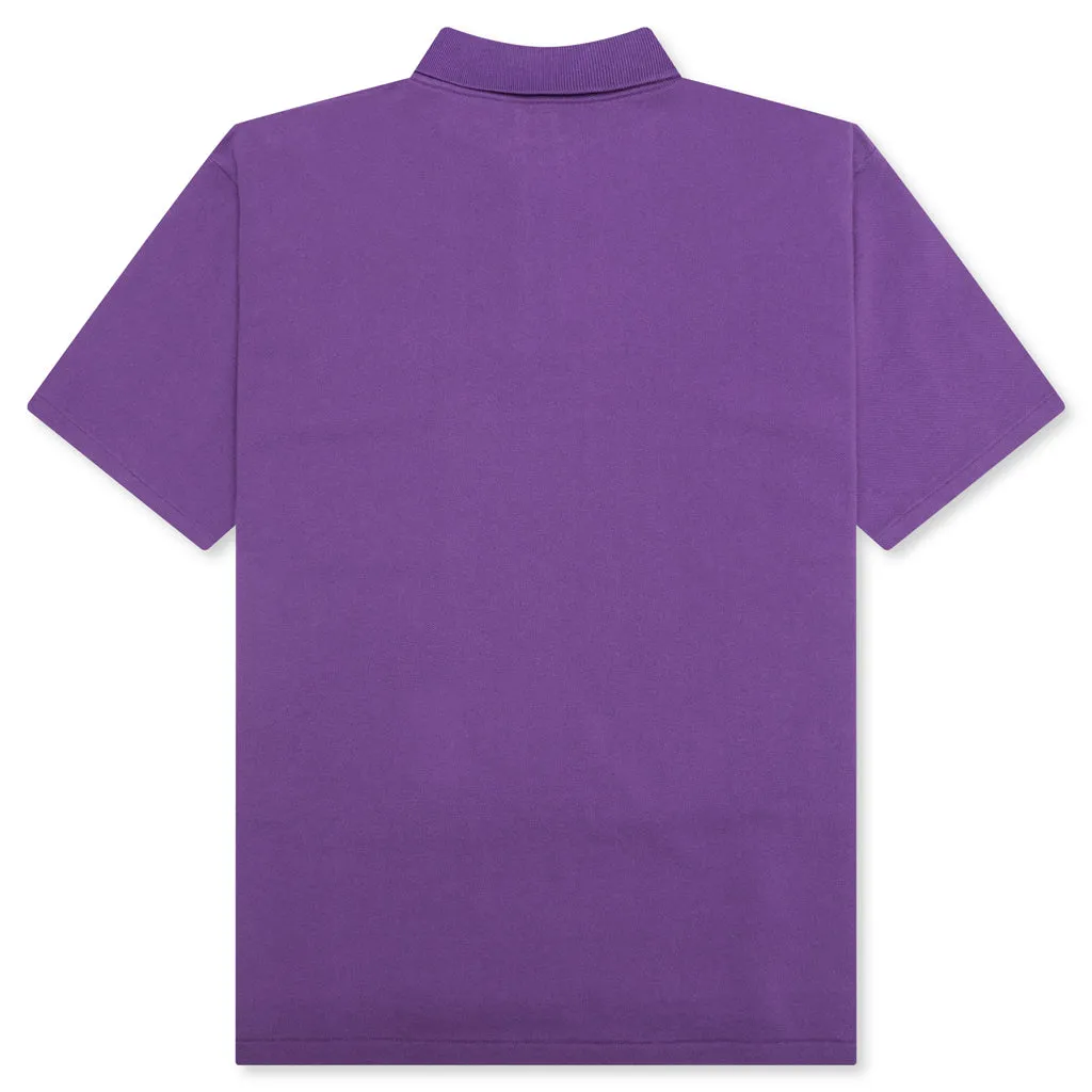 Big Polo Shirt - Purple