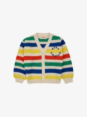 Bobo Choses Multicolour Stripes Cardigan