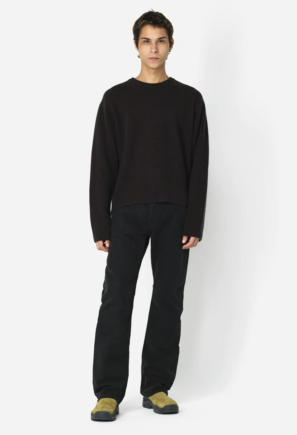 Caribou Bootcut / Washed Canvas Black