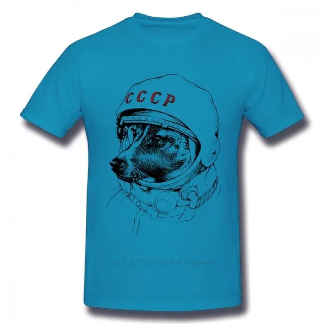 CCCP  Laika Space Traveler USSR Soviet Union T-Shirt