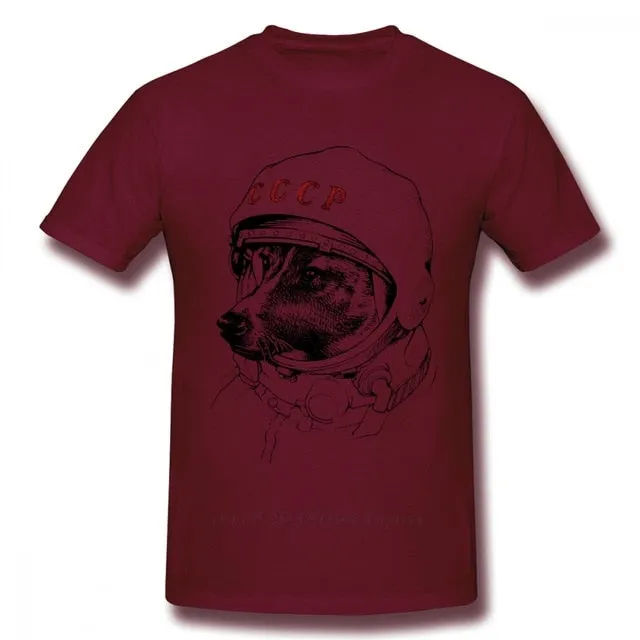 CCCP  Laika Space Traveler USSR Soviet Union T-Shirt