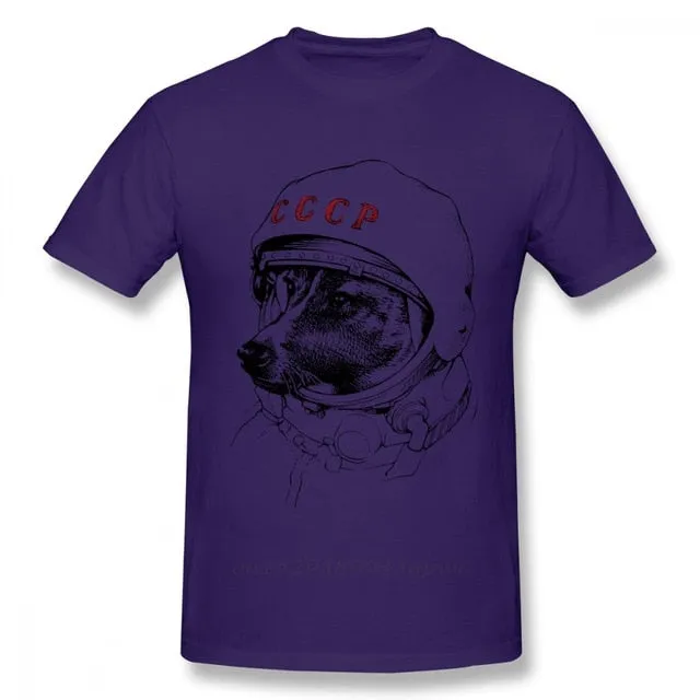 CCCP  Laika Space Traveler USSR Soviet Union T-Shirt