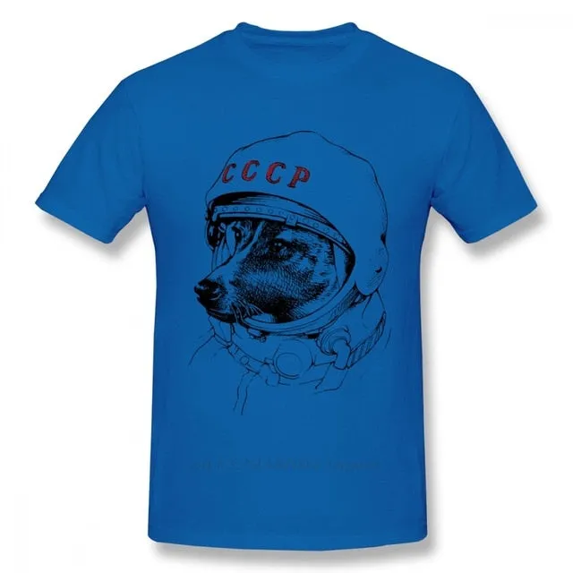 CCCP  Laika Space Traveler USSR Soviet Union T-Shirt