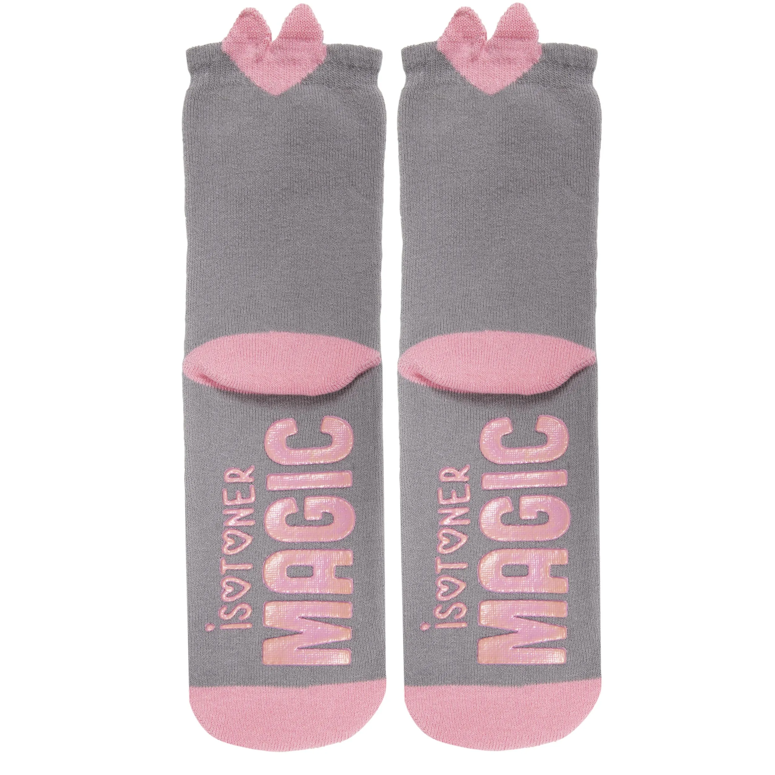 Chaussettes antidérapantes Enfant Licorne 27/34