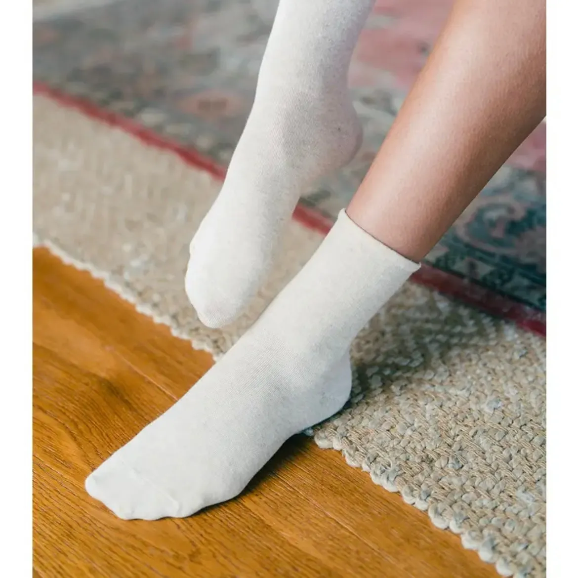 Classic Quarter Socks - White