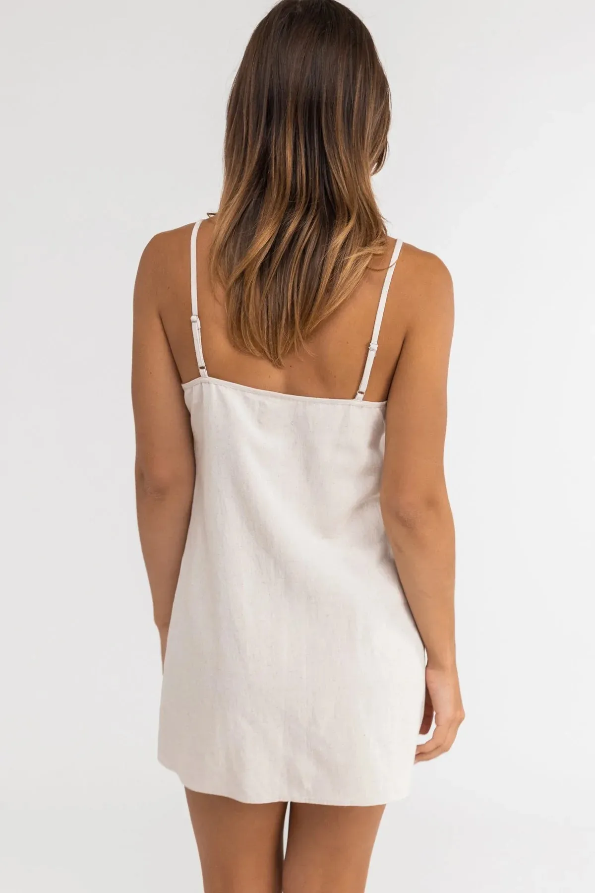 Classic Slip Dress / Oat