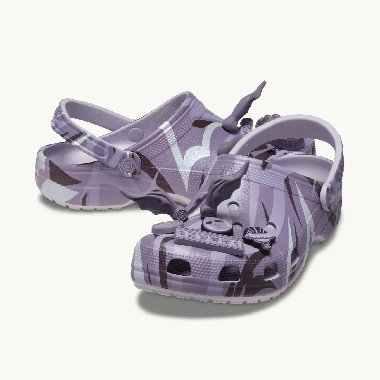 CLOT x Crocs Classic Clog - Mauve Mist