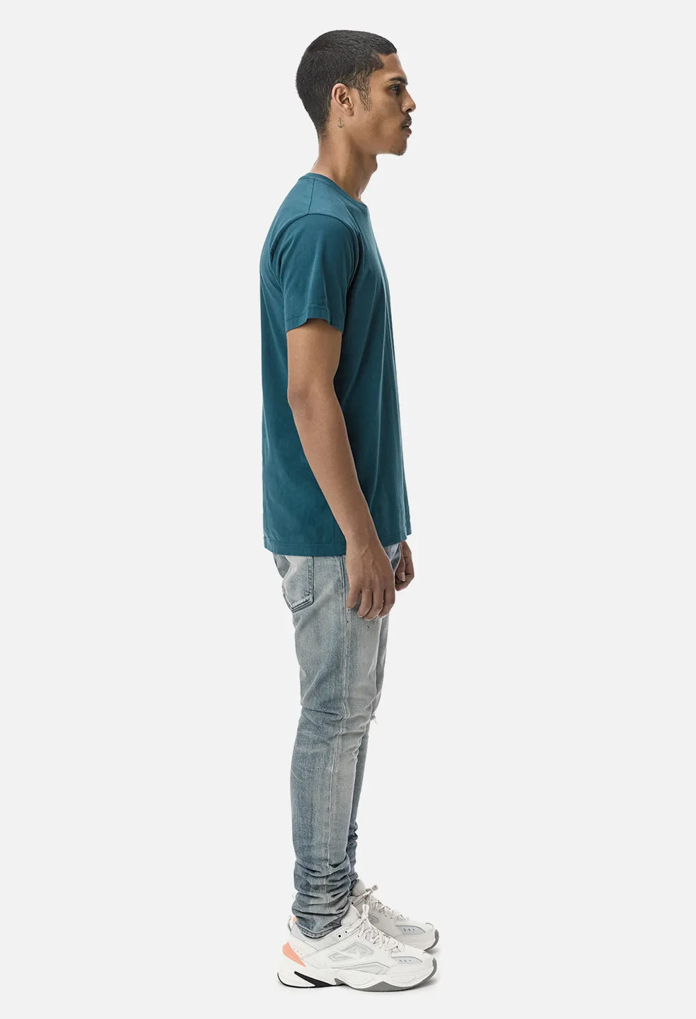 Cotton Classic Crew / Teal