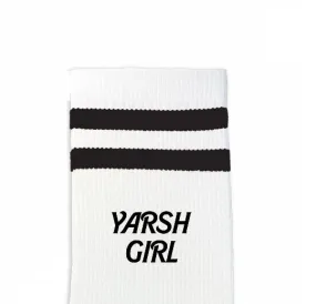 Custom Design Striped Crew Socks - Medium