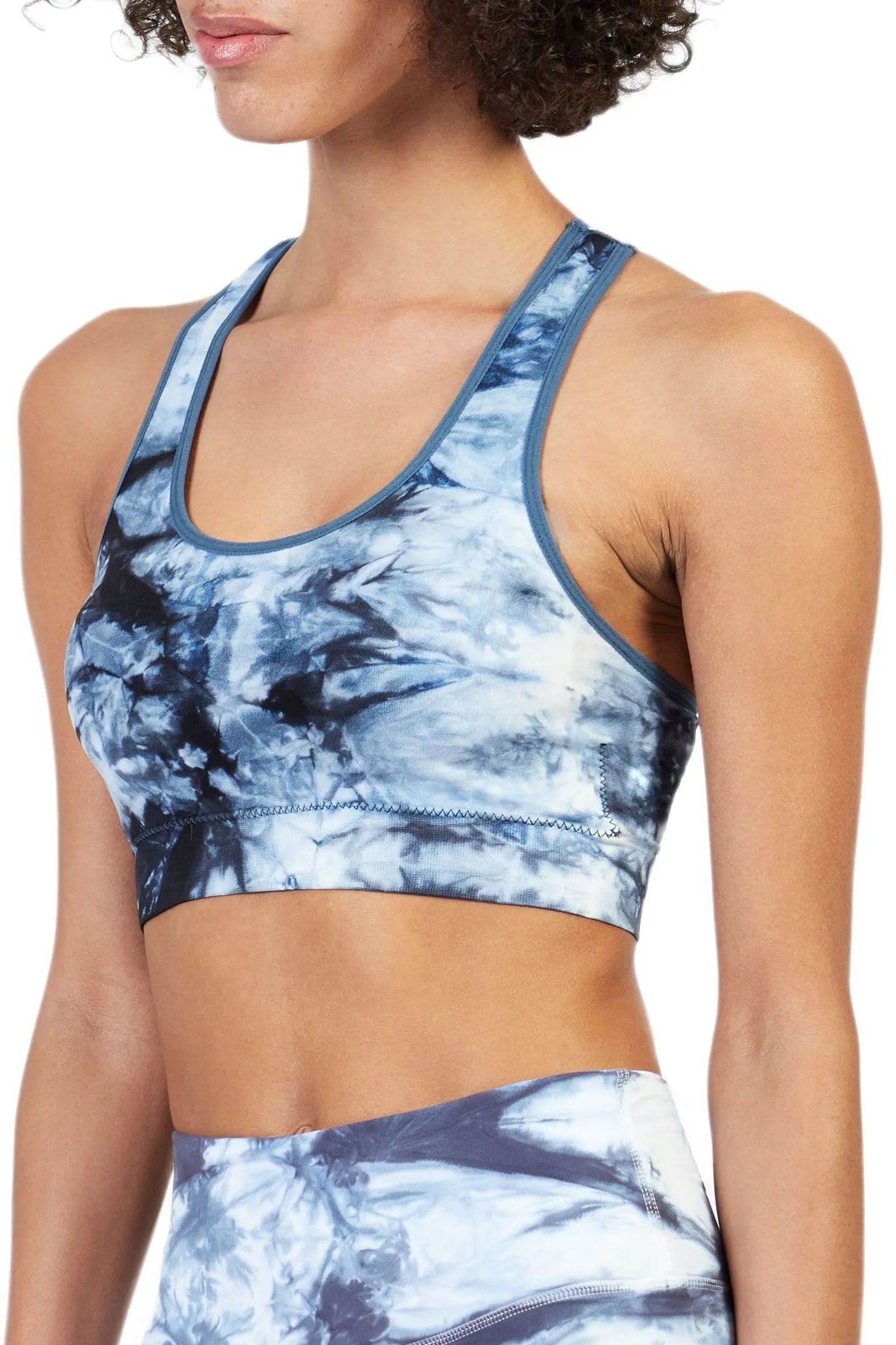 Dani Tie-Dye Bra in Blue