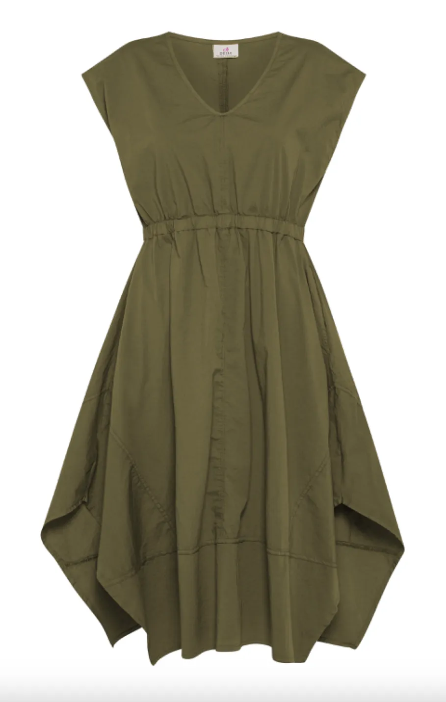 Deha - Poplin Skirt Dress Olive