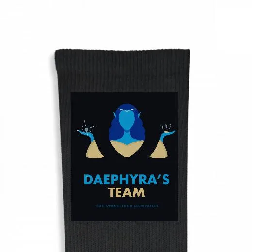 Design Your Own Custom Printed Crew Socks - Medium