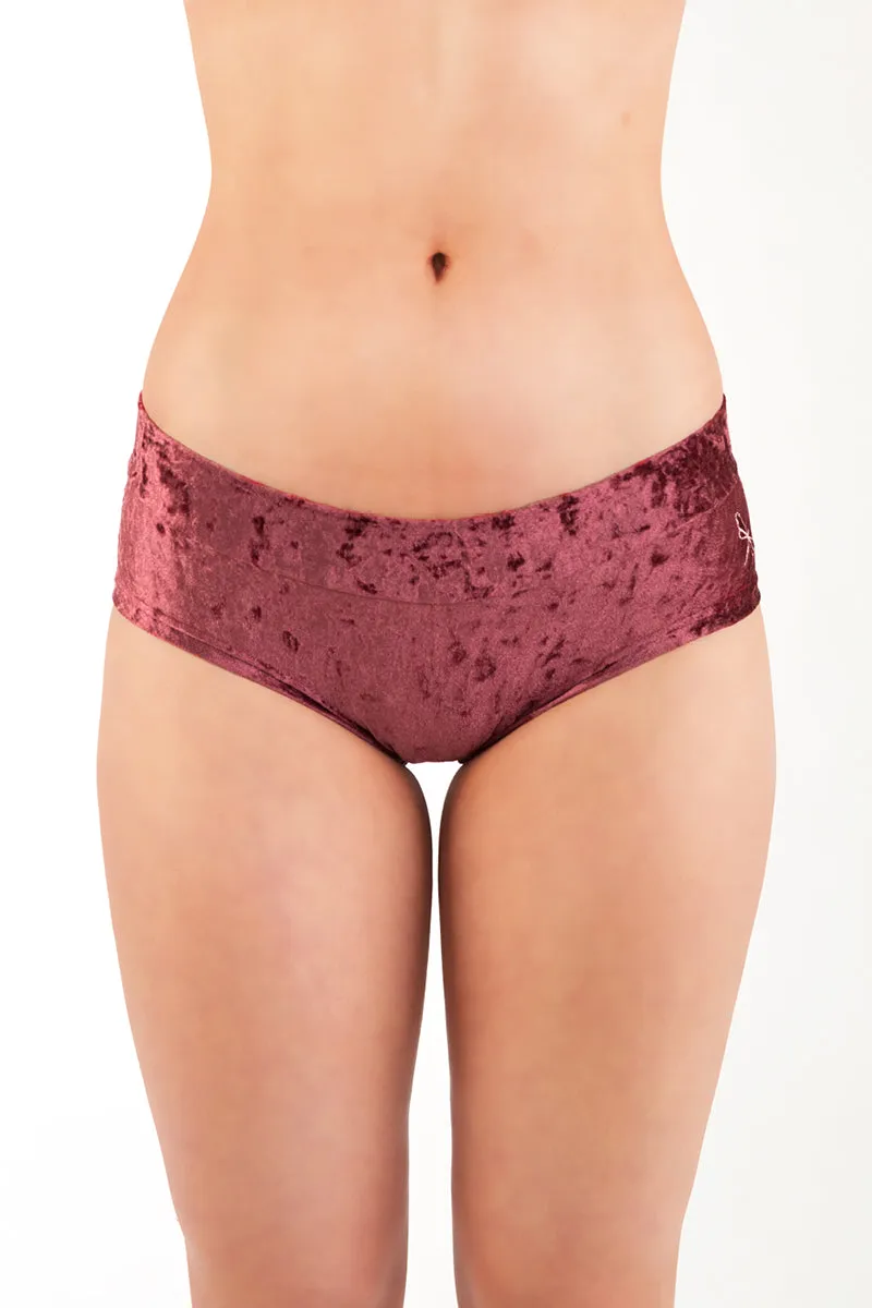 Dragonfly Hot Pants - Velvet Amaranth