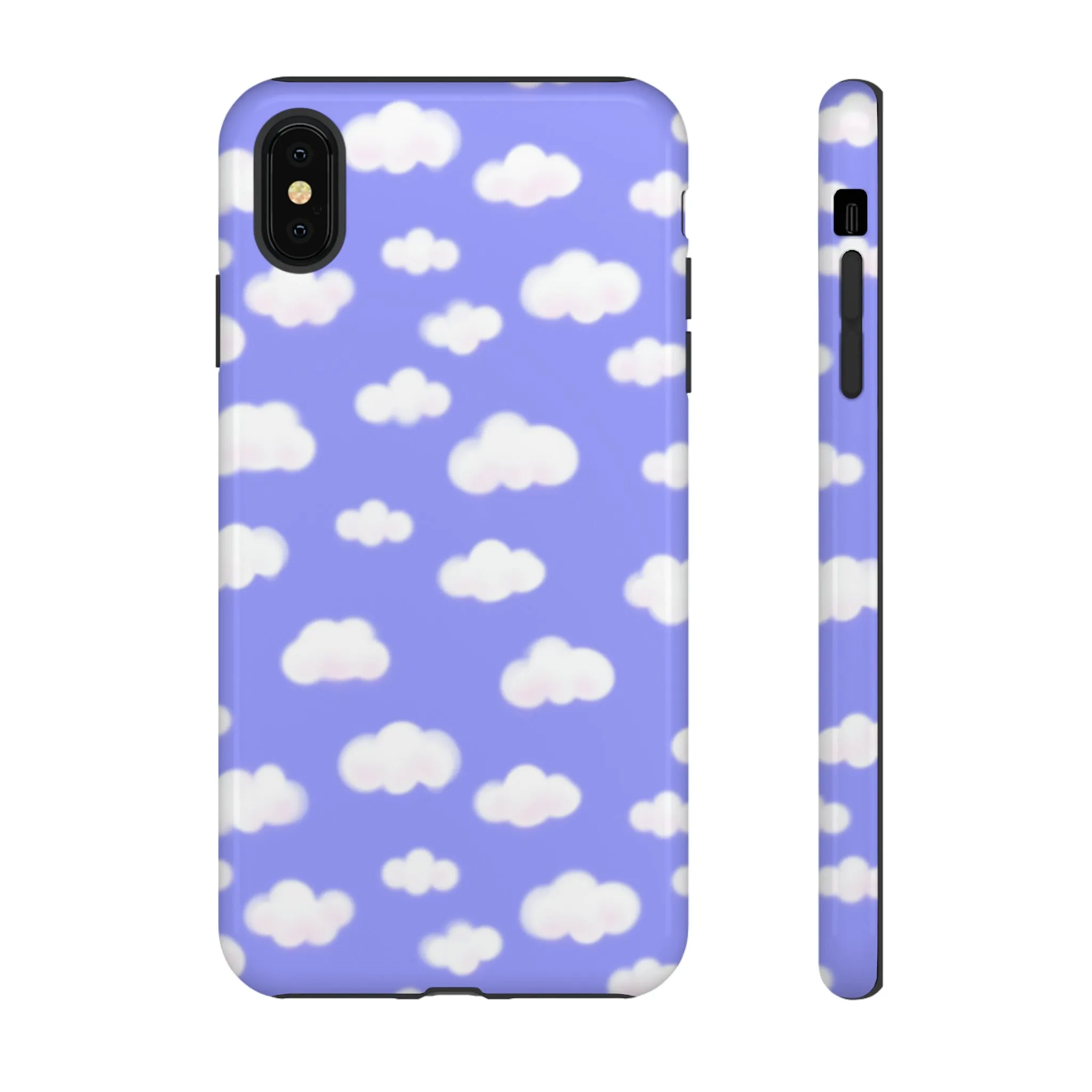 Dreamy Clouds Tough Phone Case (Periwinkle)