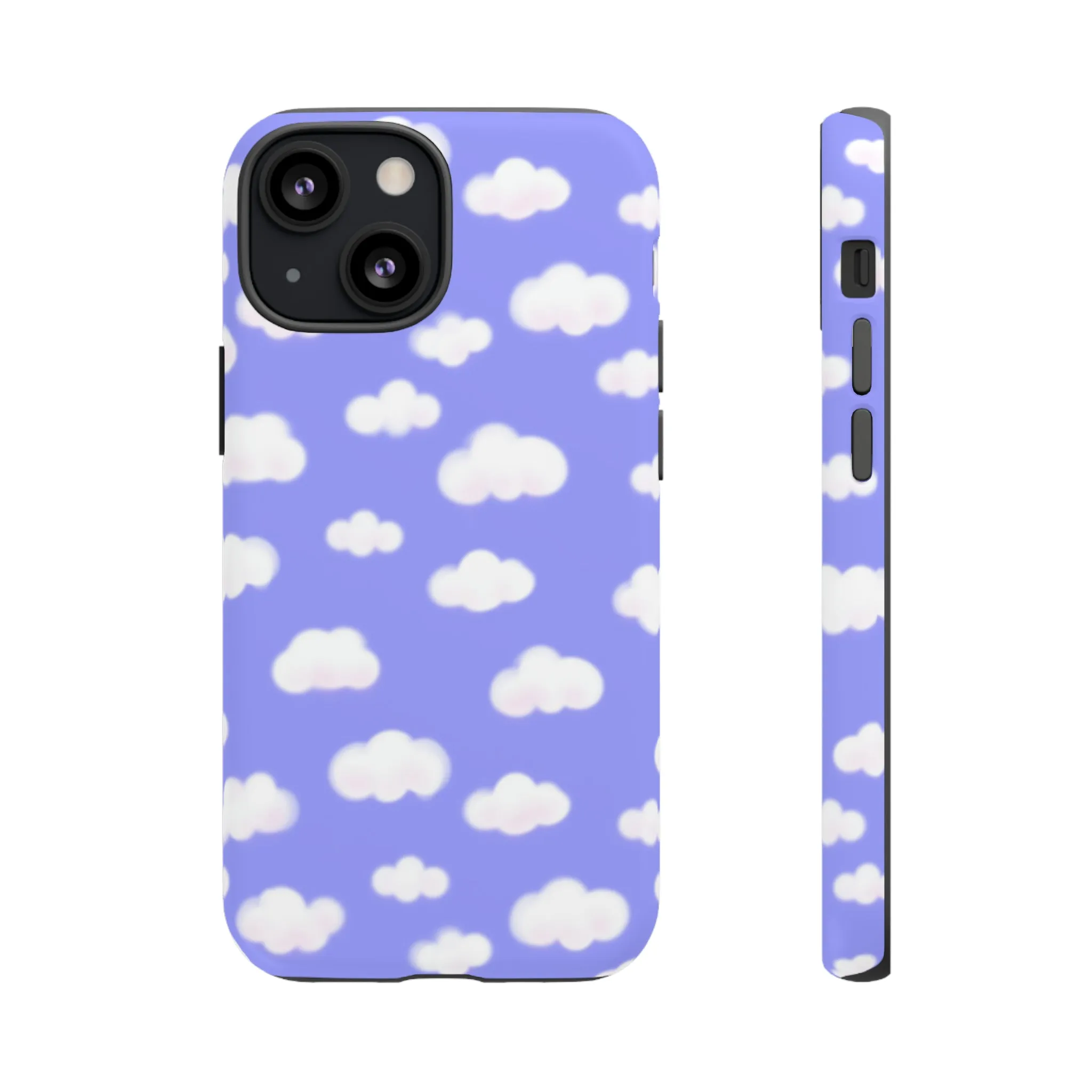 Dreamy Clouds Tough Phone Case (Periwinkle)