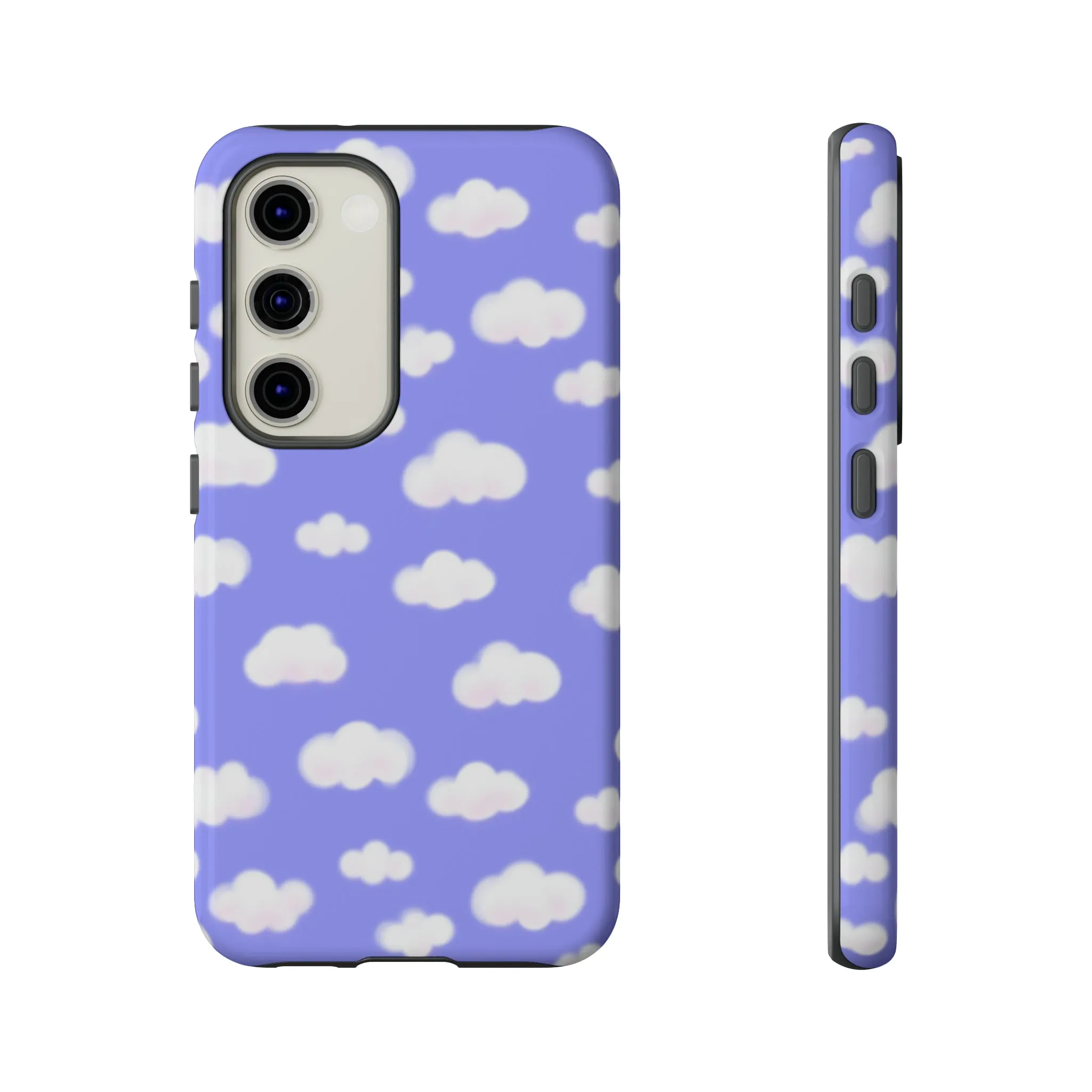 Dreamy Clouds Tough Phone Case (Periwinkle)