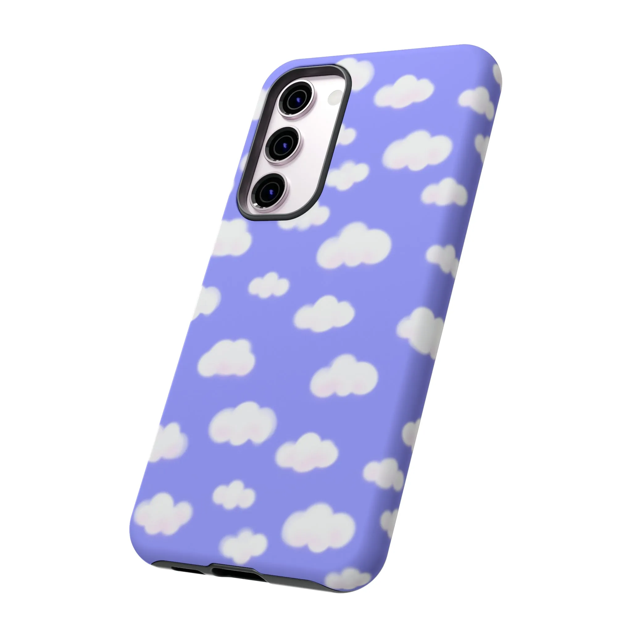 Dreamy Clouds Tough Phone Case (Periwinkle)