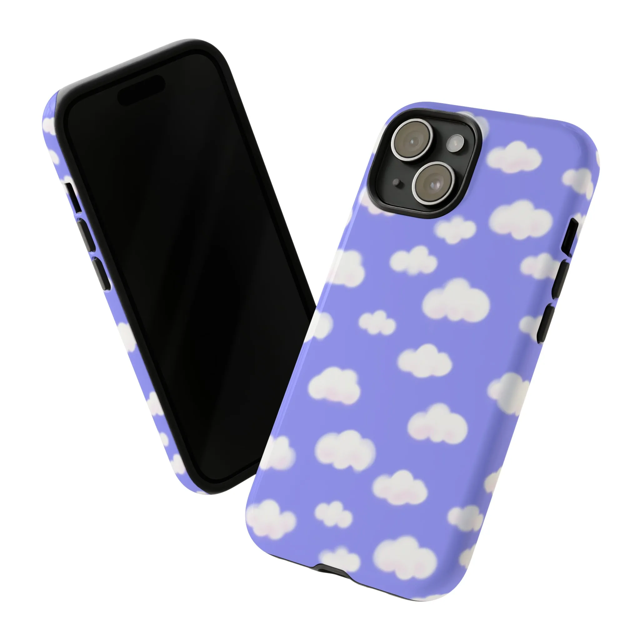 Dreamy Clouds Tough Phone Case (Periwinkle)