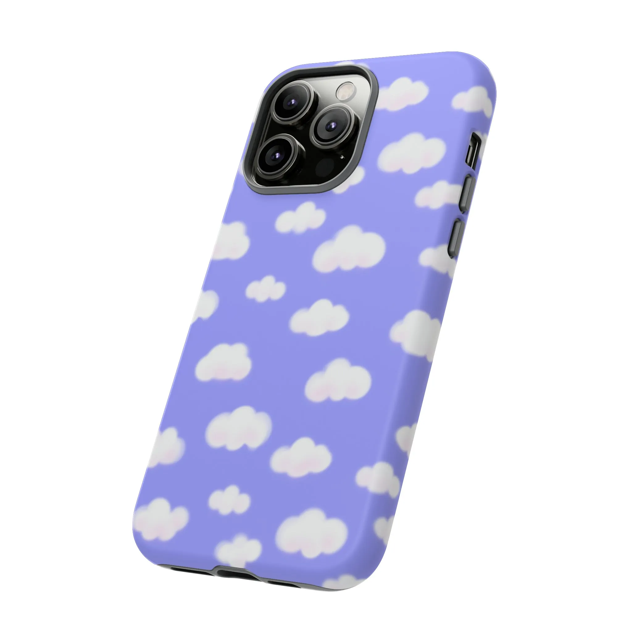 Dreamy Clouds Tough Phone Case (Periwinkle)