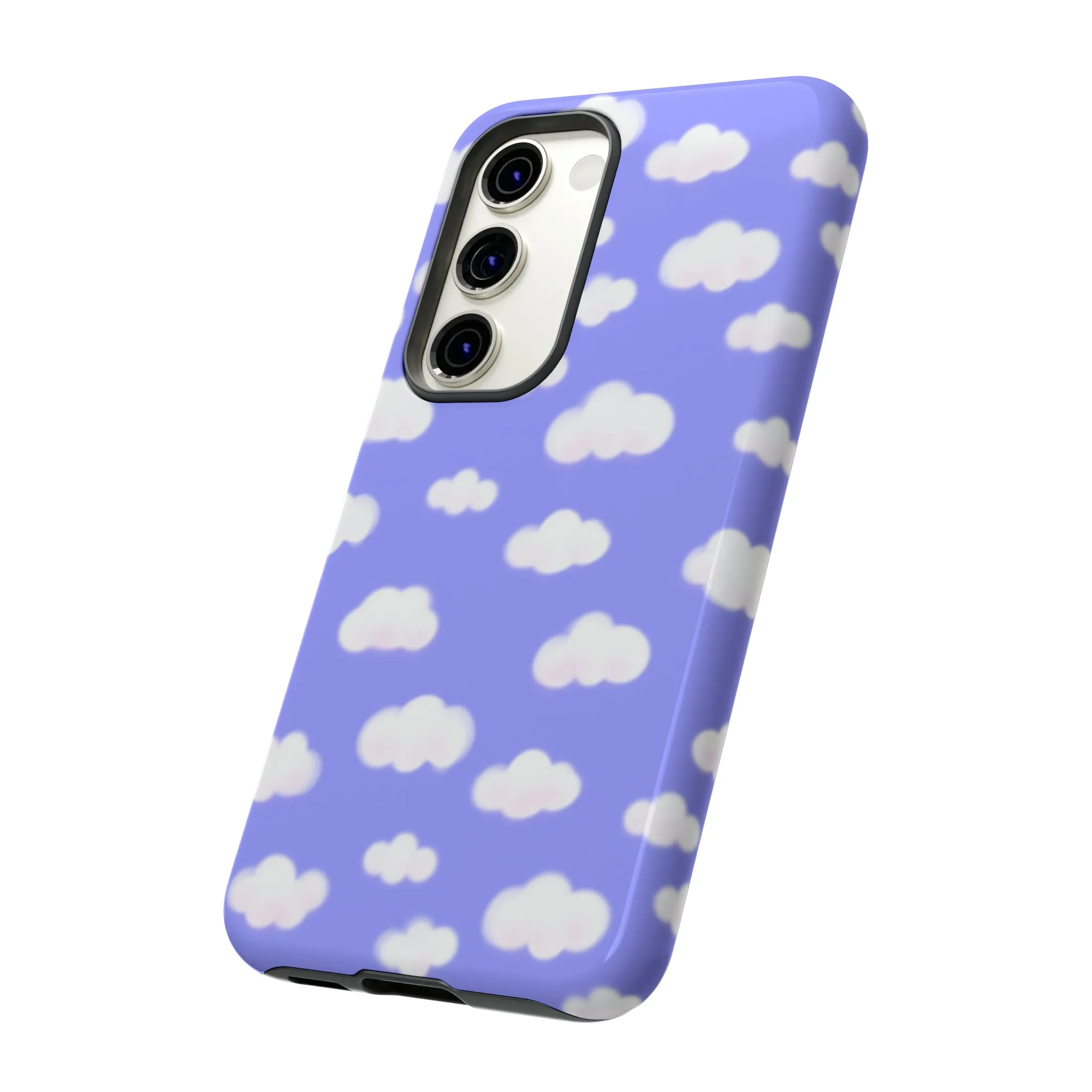 Dreamy Clouds Tough Phone Case (Periwinkle)