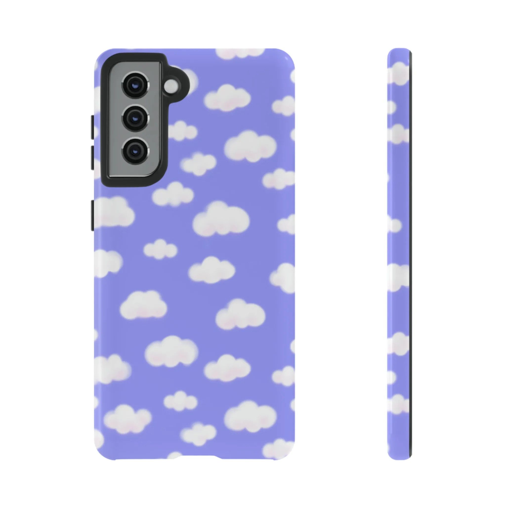 Dreamy Clouds Tough Phone Case (Periwinkle)