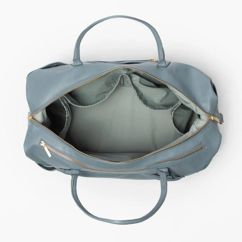 Dusty Blue Classic Weekender