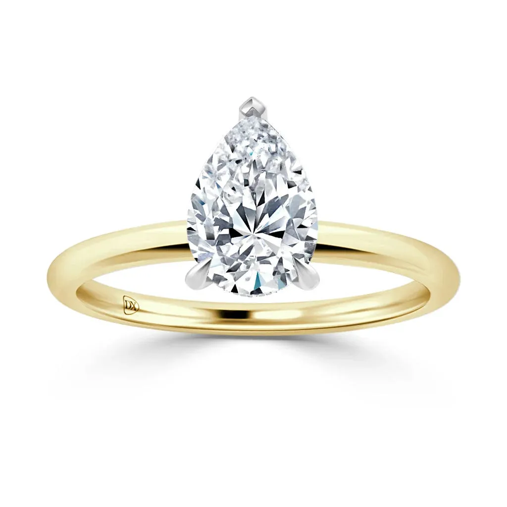 Edith - 18ct Yellow Gold - Pear