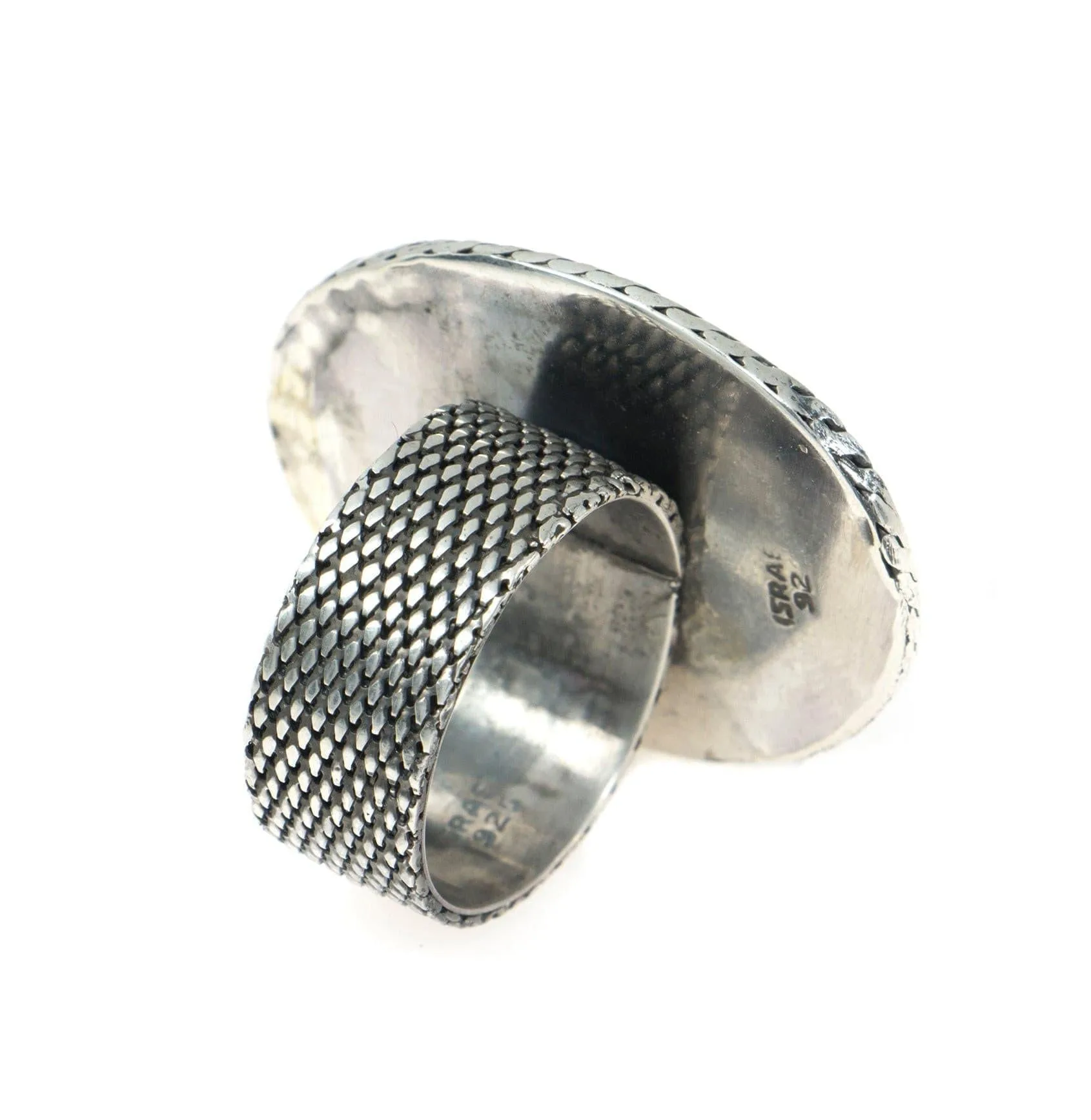 Eilat Stone Ring in 925 Sterling Silver