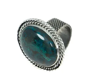 Eilat Stone Ring in 925 Sterling Silver